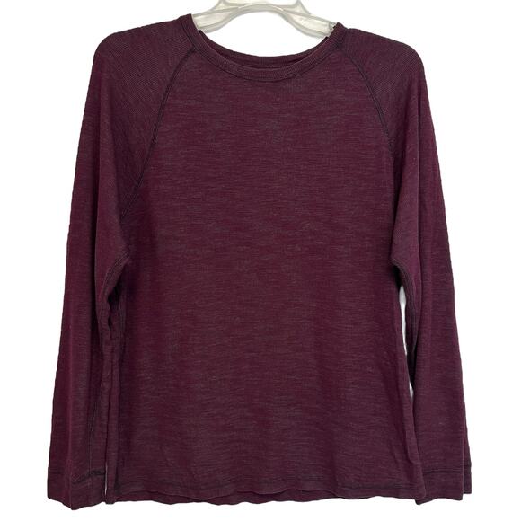 Tommy Bahama Duncan Deux Over Crew Reversible Sweater Maroon Size S - Picture 2 of 7